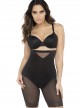 Panty gainant taille haute noir - Sexy Sheer Shaping - Miraclesuit Shapewear