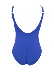 Maillot de bain sculptant 1 pièce Bleu Nemesis - Mirabasic - Miradonna