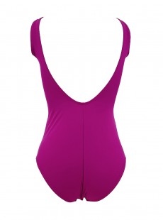 Maillot de bain sculptant 1 pièce Fuchsia Athena - Mirabasic - Miradonna