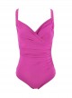 Maillot de bain sculptant 1 pièce Fuchsia Nemesis - Mirabasic - Miradonna