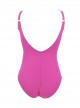 Maillot de bain sculptant 1 pièce Fuchsia Nemesis - Mirabasic - Miradonna