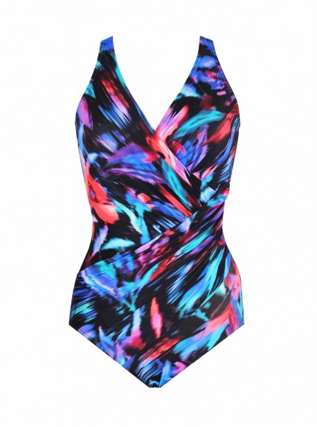 Maillot de bain une pièce Oceanus Multicolore - Fuego Flora - "M" - Miraclesuit Swimwear
