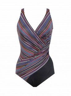 Maillot de bain une pièce Oceanus Multicolore - Shimmer Links - "M" - Miraclesuit Swimwear