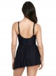 Robe de bain Alina Noire - Network News - "M" - Miraclesuit swimwear