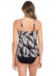 Tankini Love Knot imprimé fleuri -  Oasis - "M" - Miraclesuit Swimwear