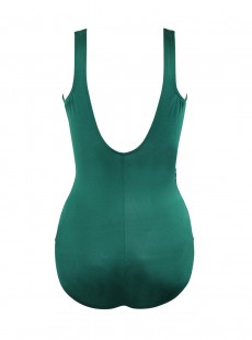 Maillot de bain gainant Revele Vert - Rock Solid - "M" - Miraclesuit Swimwear