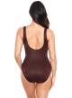 Maillot de bain gainant Revele Marron - Rock Solid - "M" - Miraclesuit Swimwear