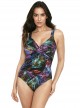 Maillot de bain gainant Revele imprimé fleuri multicolore - Tropicat - "M" - Miraclesuit Swimwear