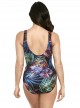 Maillot de bain gainant Revele imprimé fleuri multicolore - Tropicat - "M" - Miraclesuit Swimwear