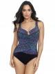 Maillot de bain une pièce Layered Escape Multicolore - Stitch It - "M" - Miraclesuit Swimwear