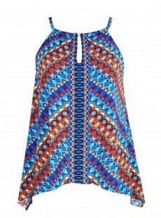 Tankini Peephole Multicolore - Nepali - "M" - Miraclesuit Swimwear