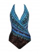 Maillot de bain une pièce Wrapsody Bleu - Untamed - "M" - Miraclesuit Swimwear