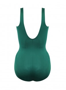 Maillot de bain gainant Esmerelda Vert - Twisted Sisters - "M" - Miraclesuit Swimwear