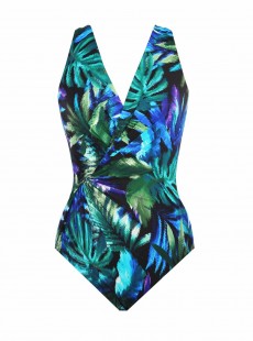 Maillot de bain gainant Esmerelda bleu - Useppa - "M" - Miraclesuit Swimwear