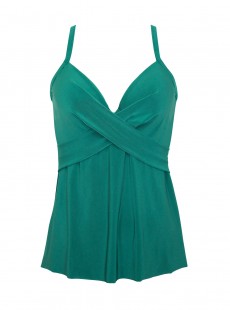 Tankini Allura Vert - Rock Solid - "M" - Miraclesuit Swimwear