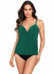 Tankini Allura Vert - Rock Solid - "M" - Miraclesuit Swimwear