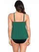 Tankini Allura Vert - Rock Solid - "M" - Miraclesuit Swimwear