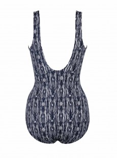 Maillot de bain une pièce Criss Cross Escape Bleu -  Silver Shores - "M" - Miraclesuit Swimwear