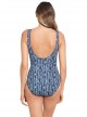 Maillot de bain une pièce Criss Cross Escape Bleu -  Silver Shores - "M" - Miraclesuit Swimwear