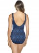 Maillot de bain une pièce Criss Cross Escape Bleu -  Thebes - "M" - Miraclesuit Swimwear