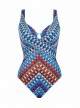 Maillot de bain une pièce Criss Cross Escape Multicolore -  Nepali - "M" - Miraclesuit Swimwear