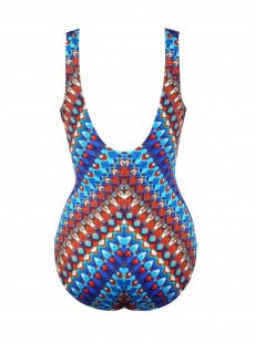 Maillot de bain une pièce Criss Cross Escape Multicolore -  Nepali - "M" - Miraclesuit Swimwear