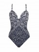 Maillot de bain une pièce Captivate Bleu - Silver Shores - "M" - Miraclesuit Swimwear