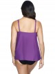 Tankini Dazzle Violet - Razzle Dazzle - "M" - Miraclesuit Swimwear