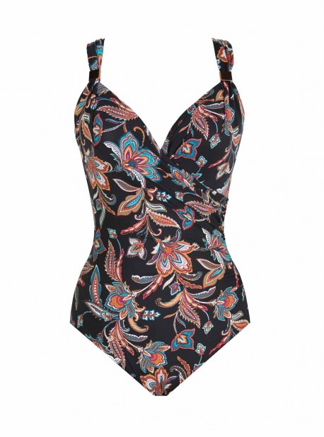 Maillot de bain une pièce Siren Multicolore - Scotch Floral - "M" - Miraclesuit Swimwear