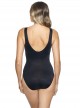 Maillot de bain une pièce Brio Noir et Blanc - Zari - "M" - Miraclesuit Swimwear