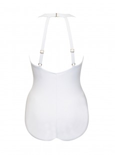 Maillot de bain une pièce gainant Wrapture Blanc - Illusionists - " M " - Miraclesuit Swimwear