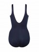 Maillot de bain une pièce Temptress Bleu et Blanc - Silver Shores - "M" - Miraclesuit Swimwear