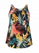 Tankini Ursula Multicolore - Plumeria - "M" - Miraclesuit Swimwear