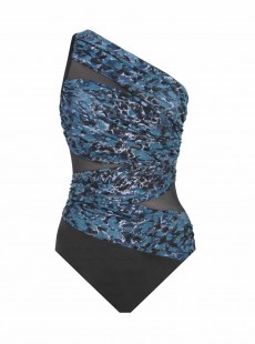 Maillot de bain gainant Jena Bleu - Titania - "M" - Miraclesuit Swimwear
