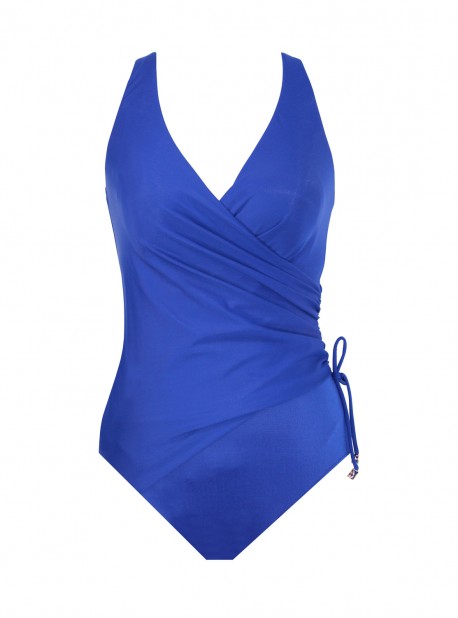 Maillot de bain une pièce Eclat Bleu - Razzle Dazzle - "M" - Miraclesuit Swimwear