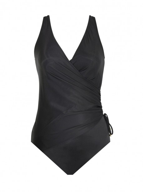 Maillot de bain une pièce Eclat Noir - Razzle Dazzle - "M" - Miraclesuit Swimwear