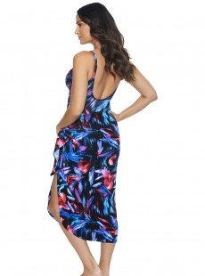 Pareo Multicolore - Fuego Floral - "M" - Miraclesuit Swimwear