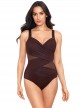 Maillot de bain gainant Madero Marron - Network - "M" - Miraclesuit Swimwear