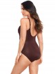 Maillot de bain gainant Madero Marron - Network - "M" - Miraclesuit Swimwear