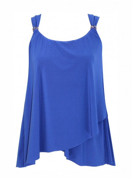 Tankini Dazzle Bleu - Razzle Dazzle - "FC" - Miraclesuit Swimwear