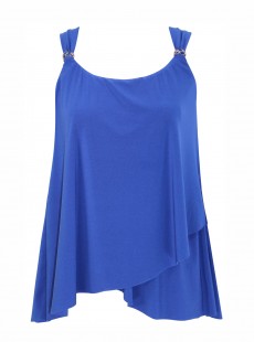 Tankini Dazzle Bleu - Razzle Dazzle - "W" - Miraclesuit Swimwear