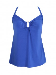 Tankini Zing Bleu - Razzle Dazzle -"M" - Miraclesuit Swimwear