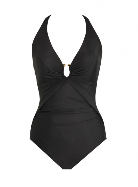 Maillot de bain 1 pièce gainante Bling Noir - Razzle Dazzle - " M " - Miraclesuit Swimwear