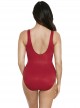 Maillot de bain gainant Zipt Rouge - Razzle Dazzle - "M" - Miraclesuit swimwear