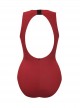 Maillot de bain lissant 1 pièce Bandolier rouge - Banda - Amoressa