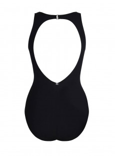 Maillot de bain lissant 1 pièce Karma noir - Dahlia - Amoressa