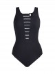 Maillot de bain lissant 1 pièce Constantine noir - Triomphe - Amoressa