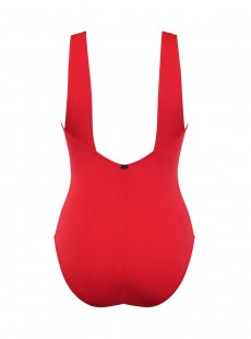 Maillot de bain lissant 1 pièce Constantine rouge - Triomphe - Amoressa