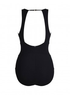 Maillot de bain lissant 1 pièce Centai noir - Ophelia - Amoressa