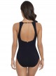 Maillot de bain lissant 1 pièce Centai noir - Ophelia - Amoressa